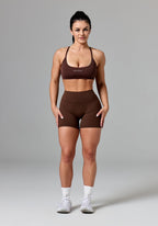 RecStretch™ Limitless Crossback Sports Bra Walnut Sports Bras Paragon Fitwear 
