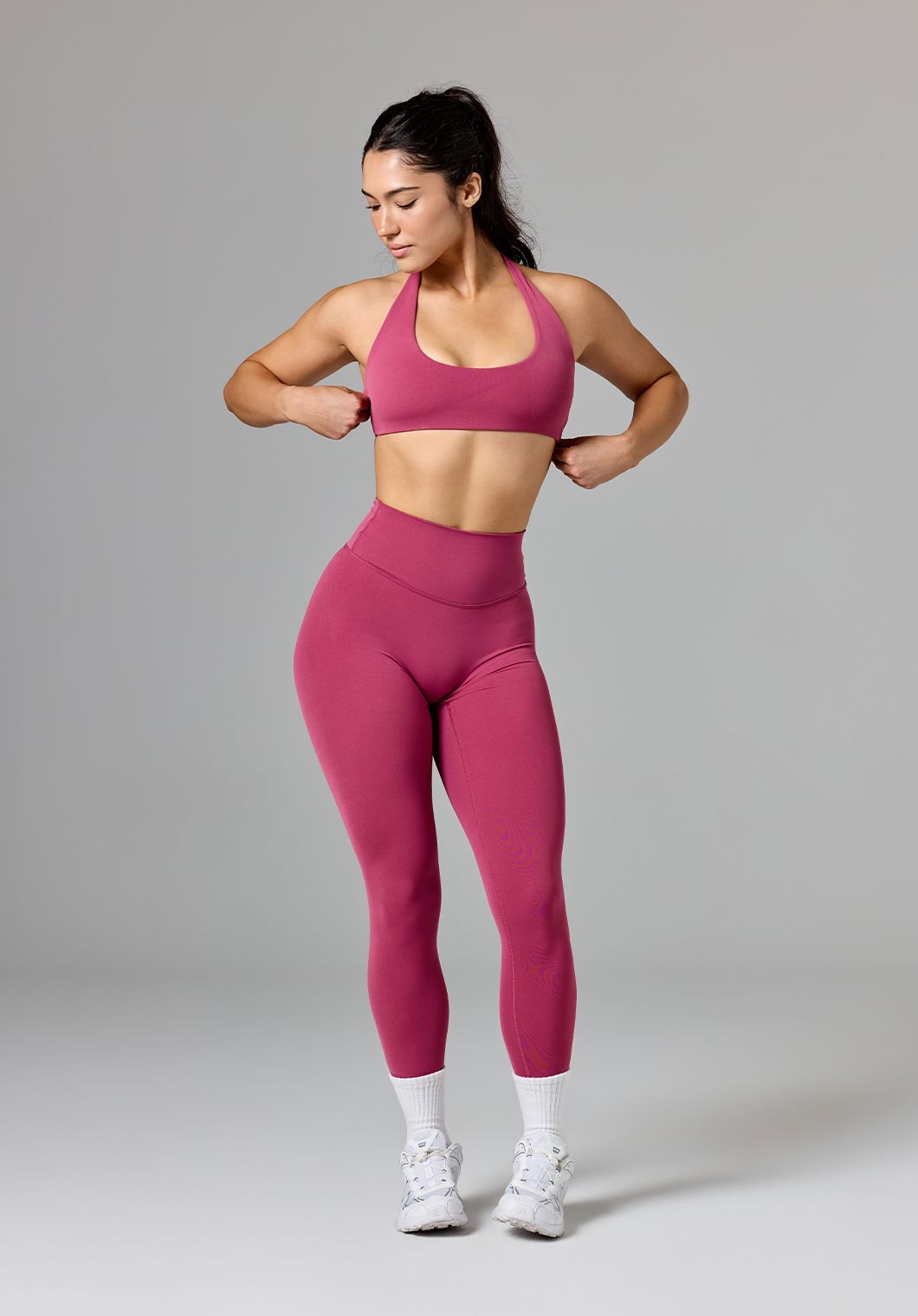 RecStretch Original High-Rise Sculptseam® Plus Legging Raspberry Leggings/Joggers Paragon Fitwear 