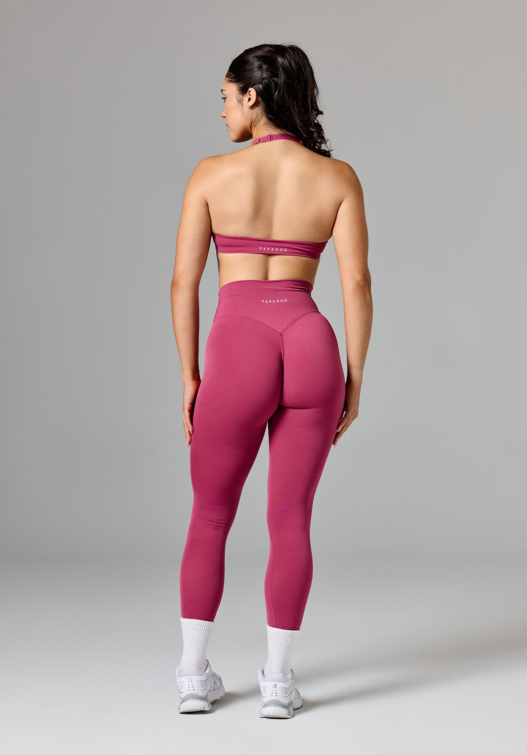 RecStretch Original High-Rise Sculptseam® Plus Legging Raspberry Leggings/Joggers Paragon Fitwear 