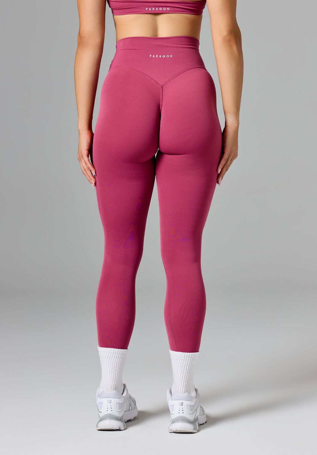 RecStretch Original High-Rise Sculptseam® Plus Legging Raspberry Leggings/Joggers Paragon Fitwear 