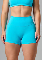 RecStretch™ Original High-Rise Sculptseam® Plus Short 4” Azure Shorts Paragon Fitwear 