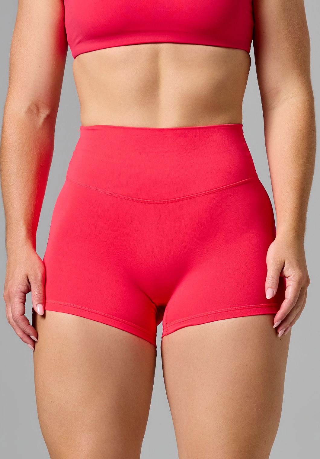 RecStretch™ Original High-Rise Sculptseam® Plus Short 4” Hot Tropic Shorts Paragon Fitwear 