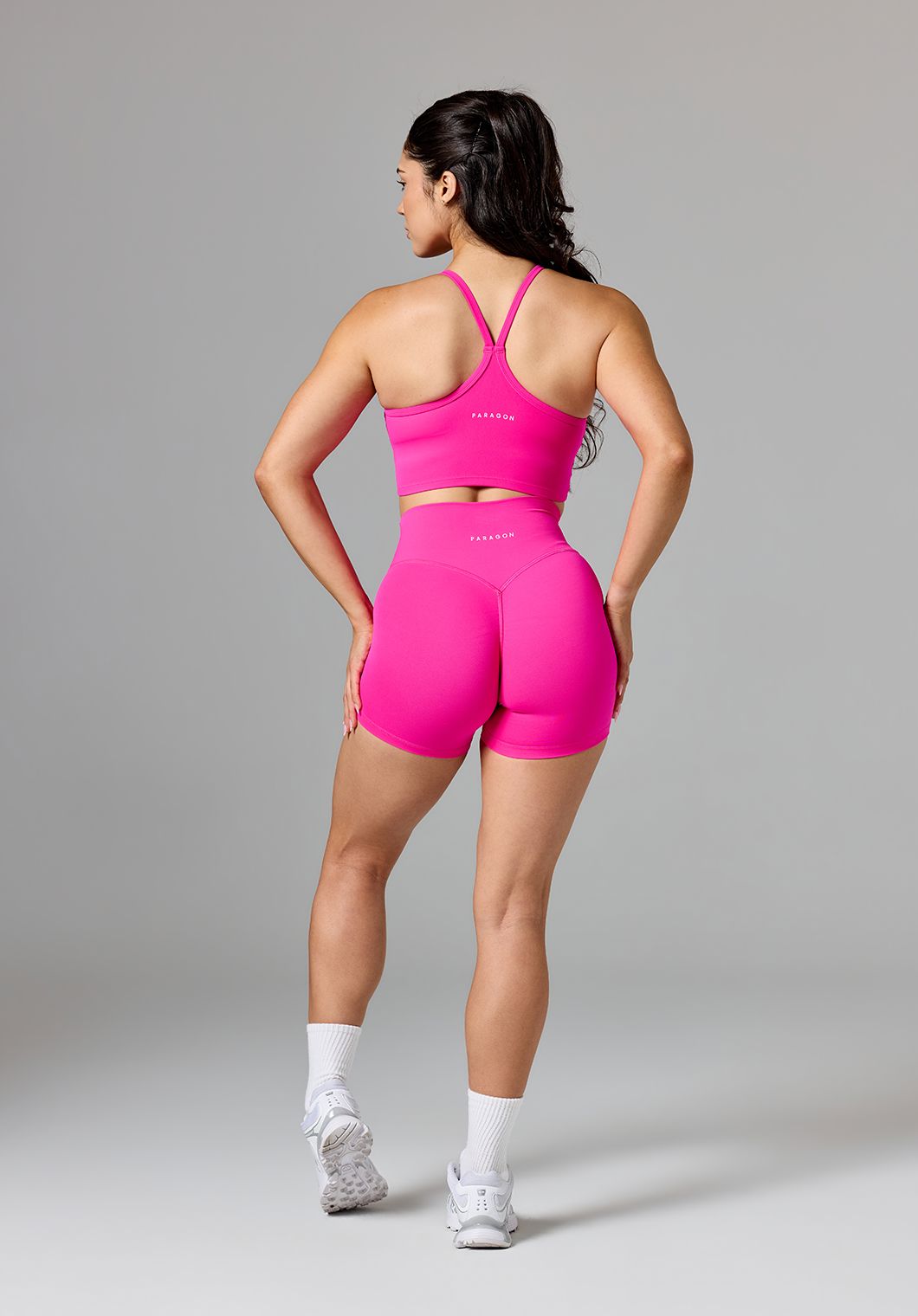 RecStretch Original High-Rise Sculptseam® Plus Short 5” Crush Shorts Paragon Fitwear 