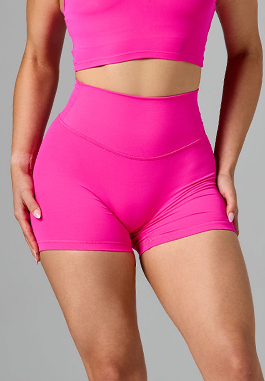 RecStretch Original High-Rise Sculptseam® Plus Short 5” Crush Shorts Paragon Fitwear 
