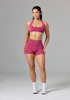 Reluna Original High-Rise Sculptseam® Plus Short 5" Raspberry Shorts Paragon Fitwear 