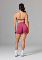 Reluna Original High-Rise Sculptseam® Plus Short 5" Raspberry Shorts Paragon Fitwear 