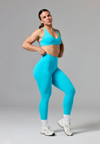 RecStretch™ Original Mid-Rise Sculptseam® Plus Legging Azure Leggings/Joggers Paragon Fitwear 
