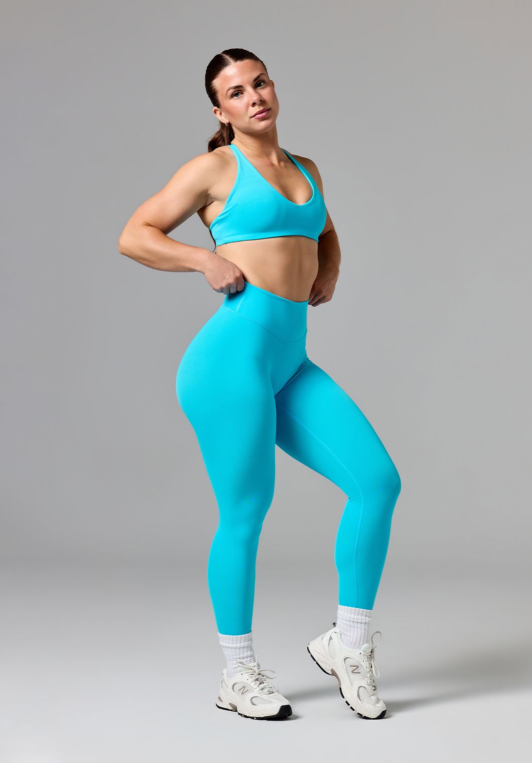 RecStretch™ Original Mid-Rise Sculptseam® Plus Legging Azure Leggings/Joggers Paragon Fitwear 