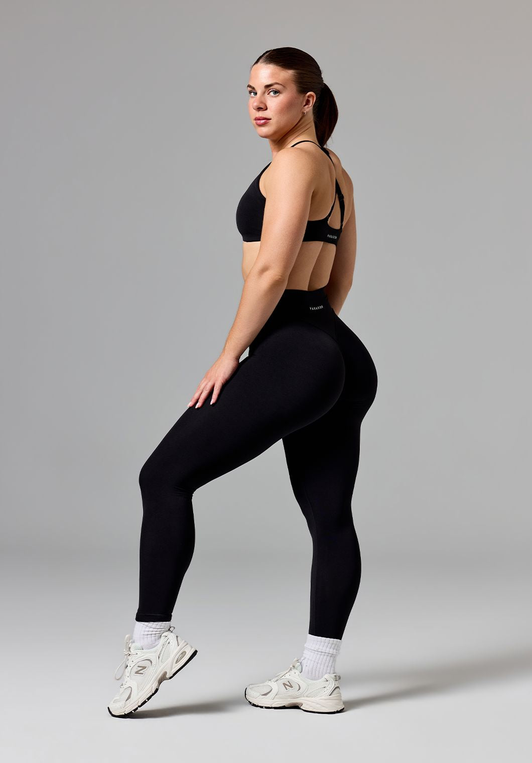 RecStretch™ Original Mid-Rise Sculptseam® Plus Legging Black Leggings/Joggers Paragon Fitwear 