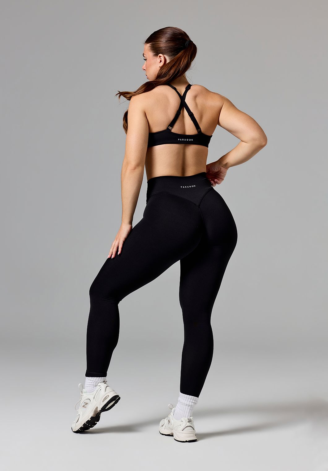 RecStretch™ Original Mid-Rise Sculptseam® Plus Legging Black Leggings/Joggers Paragon Fitwear 