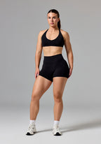 RecStretch™ Original Mid-Rise Sculptseam® Plus Short 4” Black Shorts Paragon Fitwear 