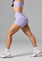 RecStretch™ Original Mid-Rise Sculptseam® Plus Short 4” Dreamscape Shorts Paragon Fitwear 