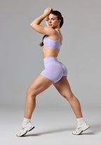 RecStretch™ Original Mid-Rise Sculptseam® Plus Short 4” Dreamscape Shorts Paragon Fitwear 