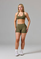 RecStretch™ Original Mid-Rise Sculptseam® Plus Short 4” Everglades Shorts Paragon Fitwear 
