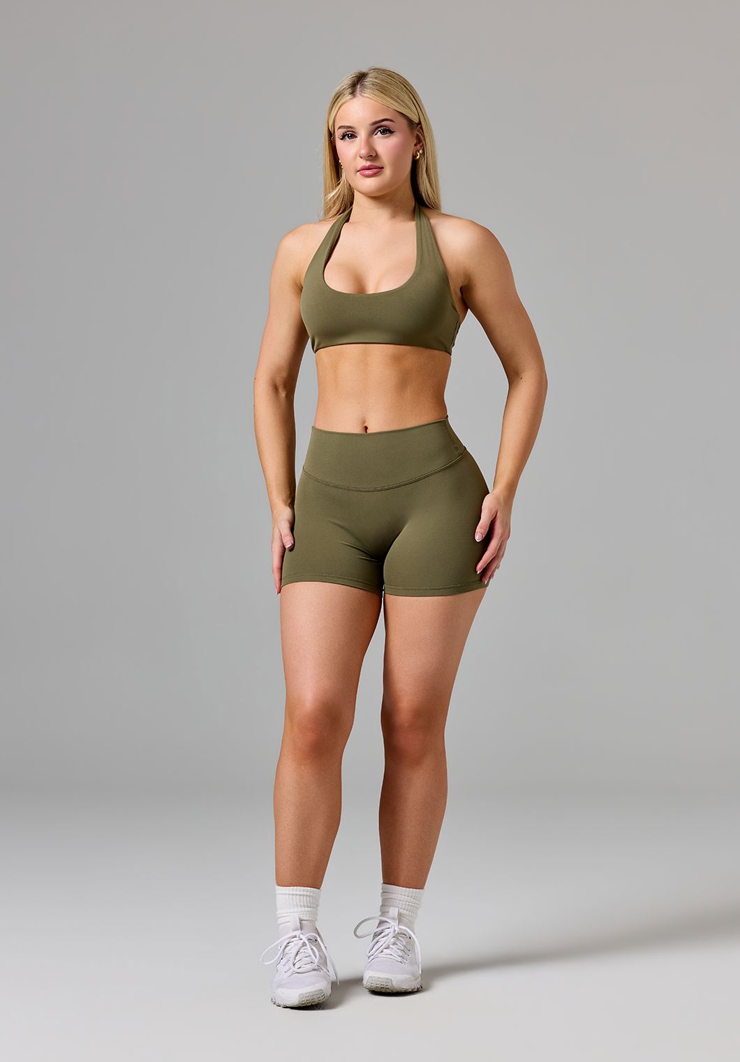 RecStretch™ Original Mid-Rise Sculptseam® Plus Short 4” Everglades Shorts Paragon Fitwear 