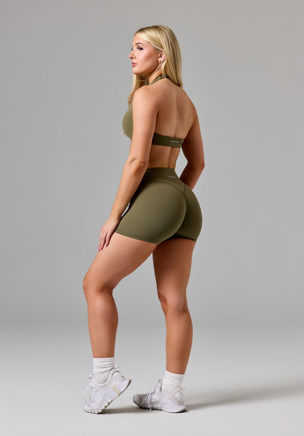 RecStretch™ Original Mid-Rise Sculptseam® Plus Short 4” Everglades Shorts Paragon Fitwear 