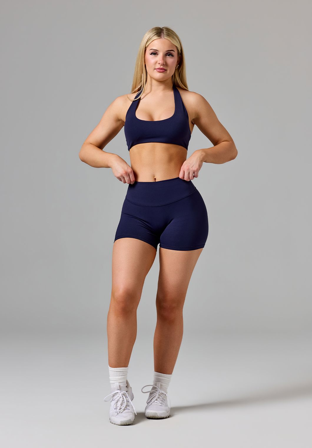 RecStretch™ Original Mid-Rise Sculptseam® Plus Short 4” Ink Shorts Paragon Fitwear 