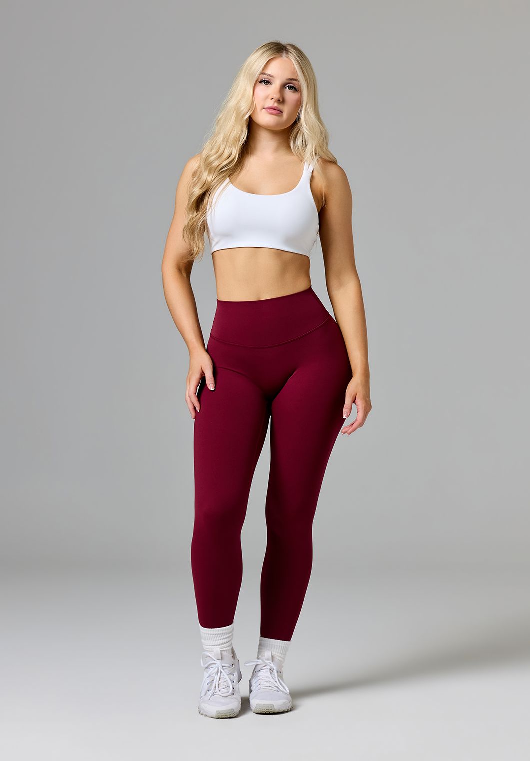 RecStretch Original Sculptseam® Plus High-Rise Legging Red Velvet Leggings/Joggers Paragon Fitwear 