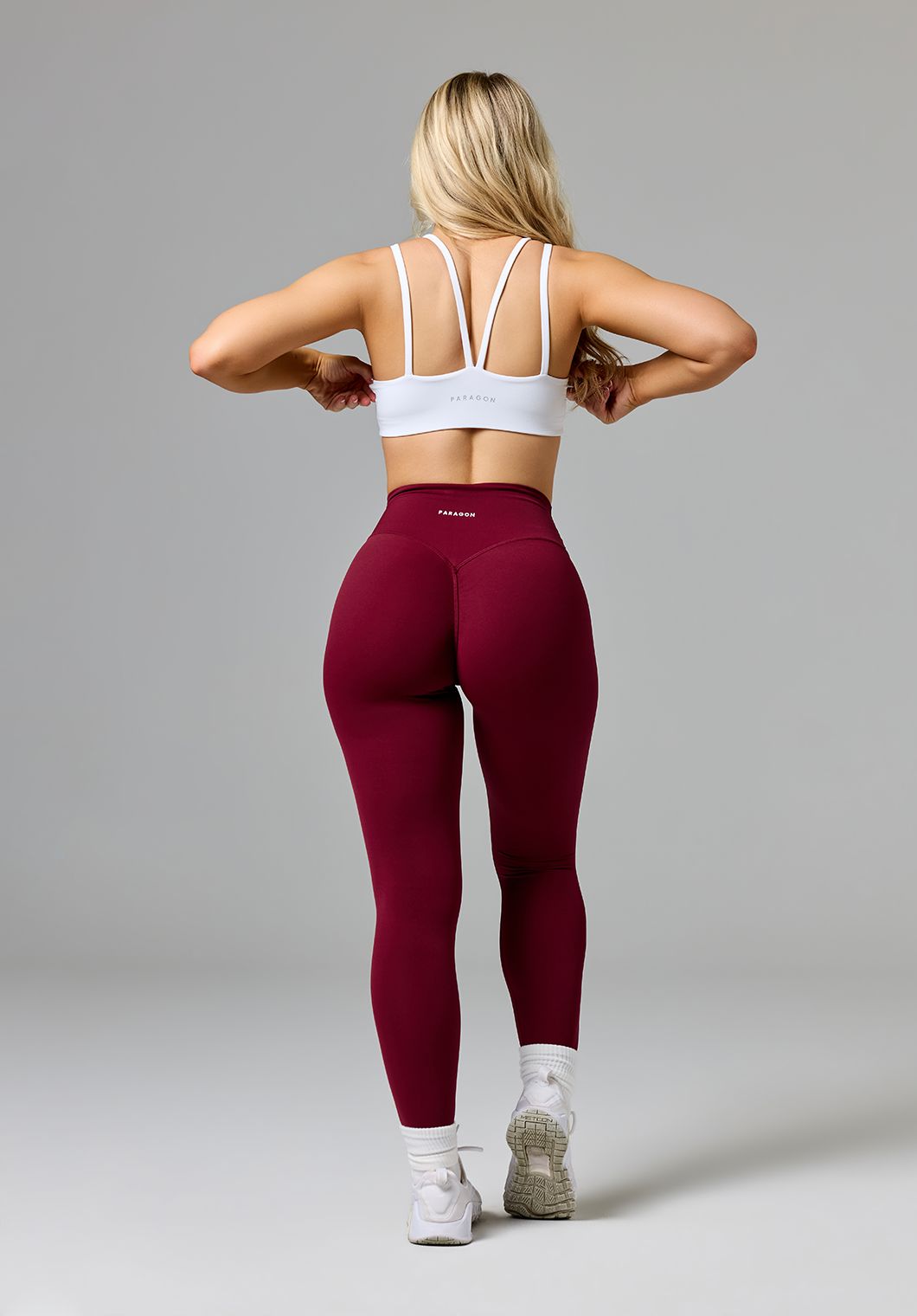 RecStretch Original Sculptseam® Plus High-Rise Legging Red Velvet Leggings/Joggers Paragon Fitwear 