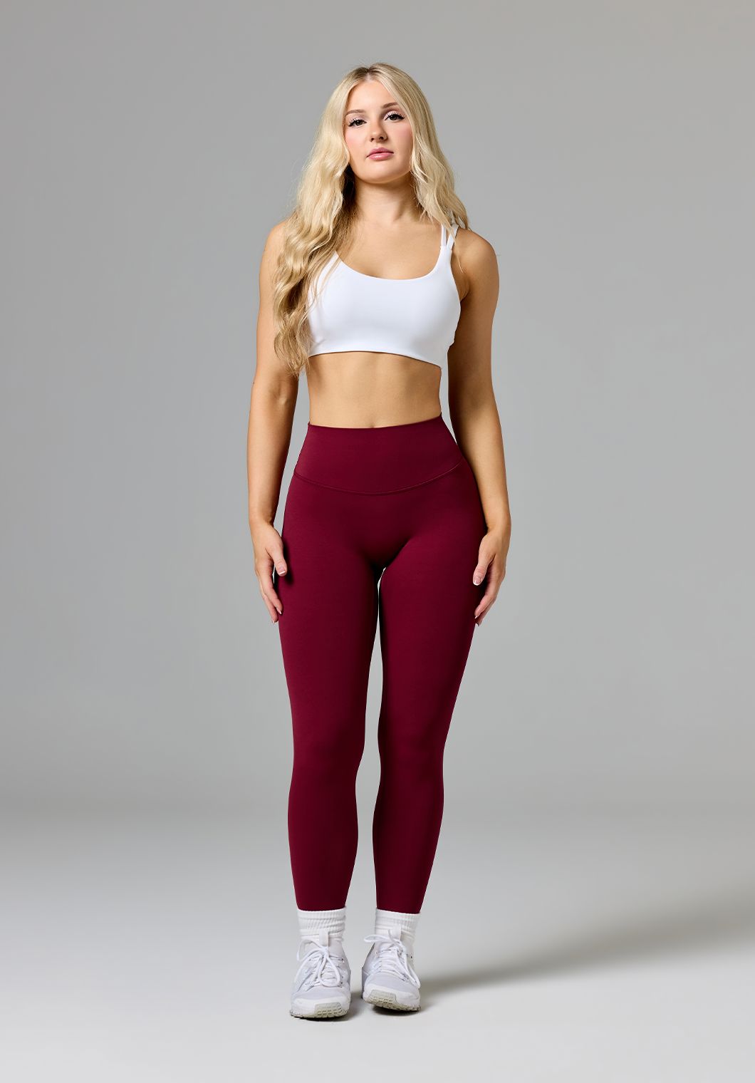 RecStretch Original Sculptseam® Plus High-Rise Legging Red Velvet Leggings/Joggers Paragon Fitwear 