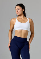 RecStretch Radiate Bra White Sports Bras Paragon Fitwear 