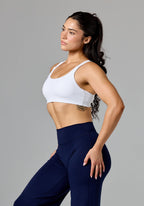 RecStretch Radiate Bra White Sports Bras Paragon Fitwear 