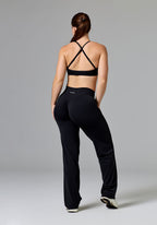 RecStretch™ Sculptseam® Plus Low-Rise 90’s Slim-Leg Pant Regular Black Slim Leg Pant Paragon Fitwear 