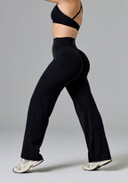 RecStretch™ Sculptseam® Plus Mid-Rise 90’s Slim-Leg Pant Regular Black Slim Leg Pant Paragon Fitwear 