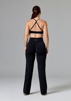 RecStretch™ Sculptseam® Plus Mid-Rise 90’s Slim-Leg Pant Regular Black Slim Leg Pant Paragon Fitwear 