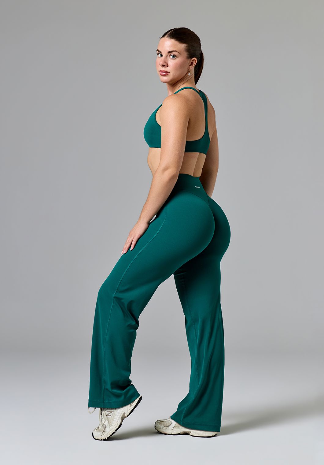 RecStretch™ Sculptseam® Plus Mid-Rise 90’s Slim-Leg Pant Regular Evergreen Slim Leg Pant Paragon Fitwear 