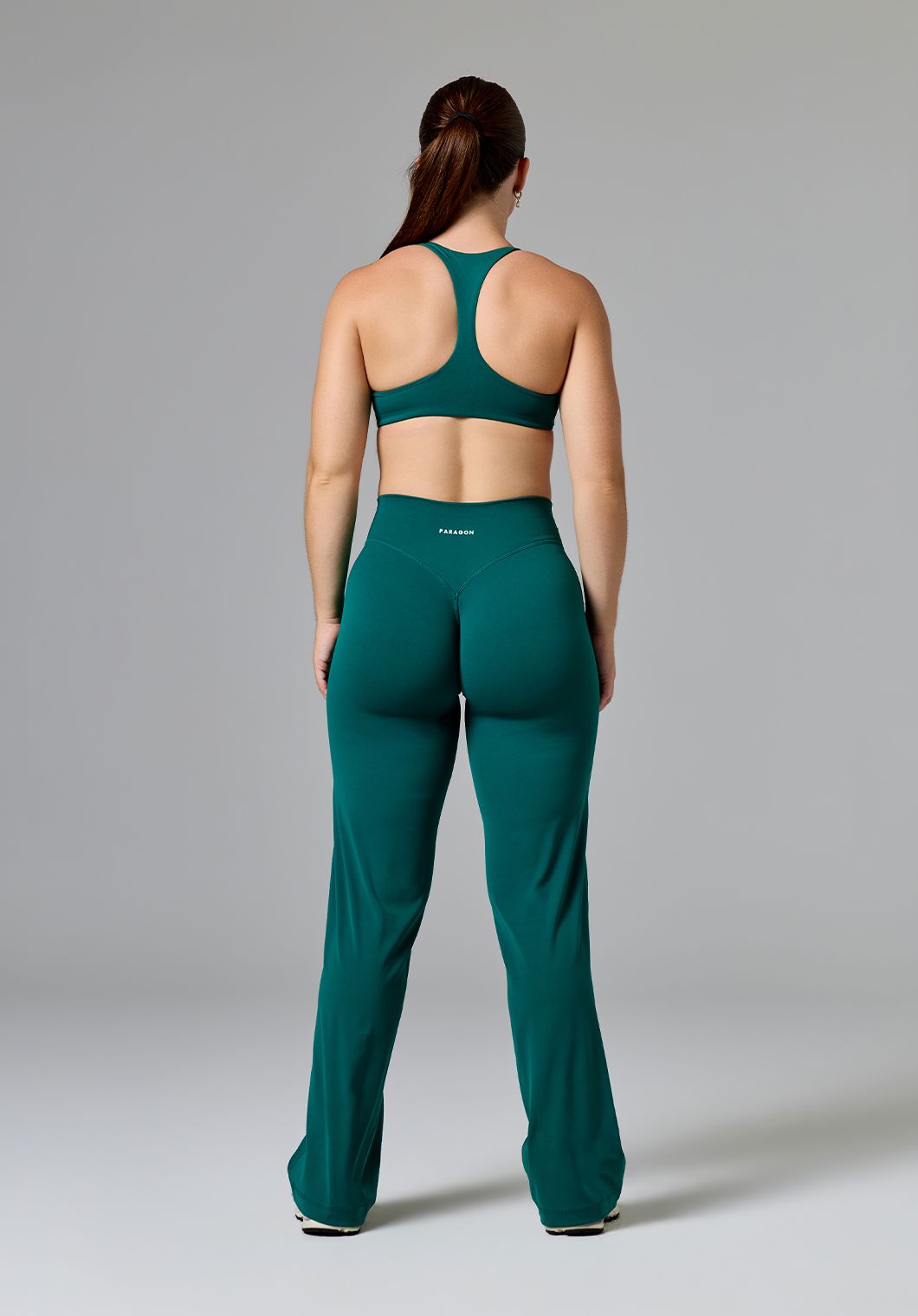 RecStretch™ Sculptseam® Plus Mid-Rise 90’s Slim-Leg Pant Short Evergreen Slim Leg Pant Paragon Fitwear 