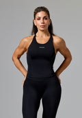 RecStretch™ SmoothHold™ Racerback Full Length Top Black Tops/Tanks Paragon Fitwear 