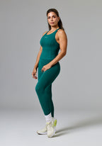 RecStretch™ SmoothHold™ Racerback Full Length Top Evergreen Tops/Tanks Paragon Fitwear 