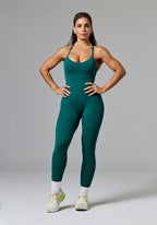 RecStretch™ SmoothHold™ Studio Top Evergreen Tops/Tanks Paragon Fitwear 