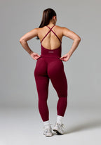 RecStretch™ SmoothHold™ Studio Top Red Velvet Tops/Tanks Paragon Fitwear 