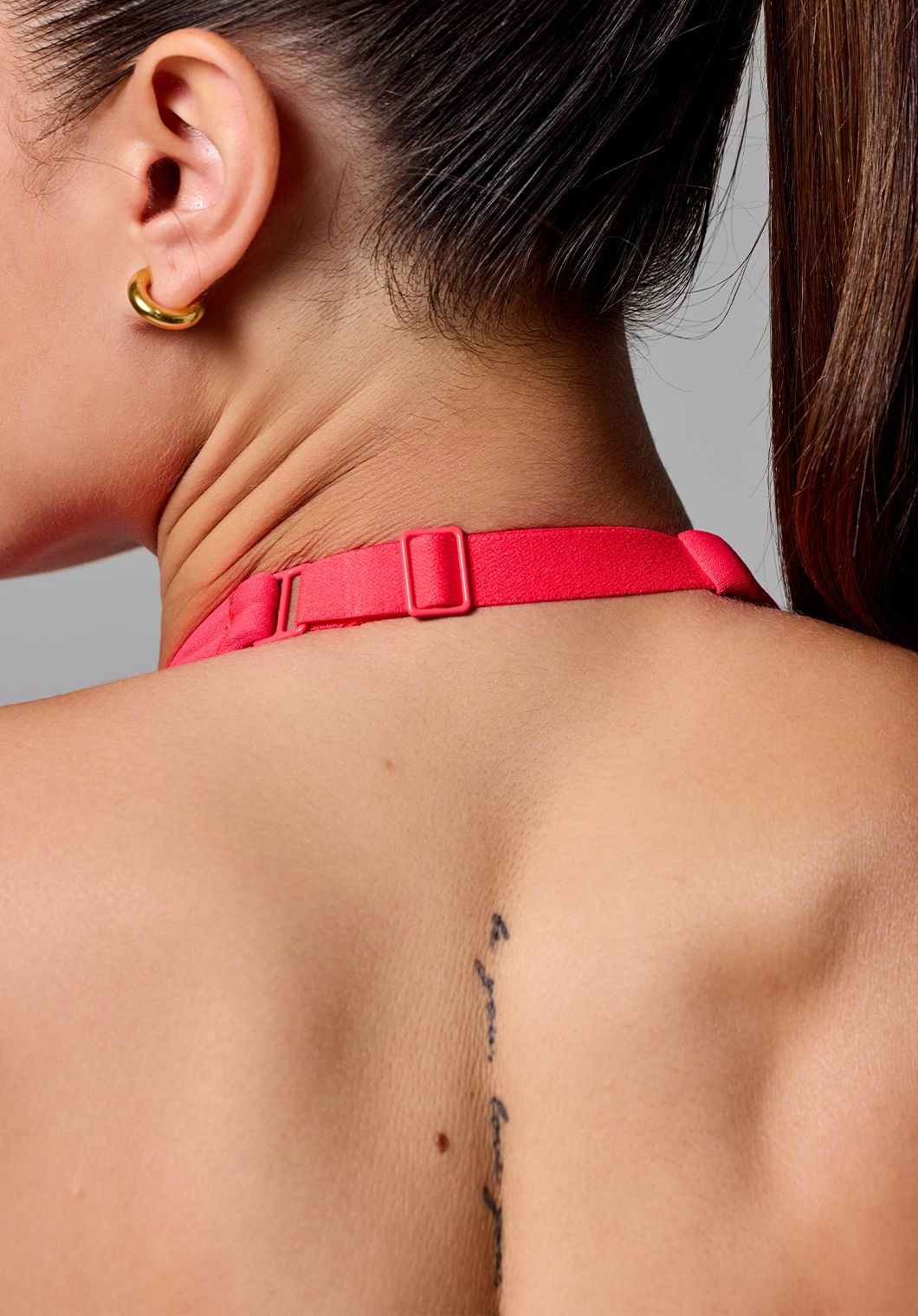 RecStretch™ SmoothHold™ Unbound Halter Top Hot Tropic Tops/Tanks Paragon Fitwear 