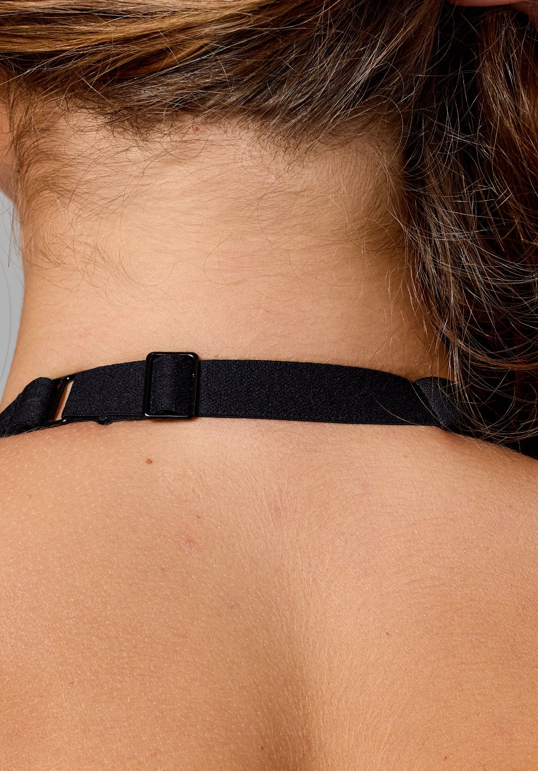 RecStretch™ Unbound Halter Sports Bra Black Sports Bras Paragon Fitwear 