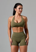 RecStretch™ Unbound Halter Sports Bra Everglades Sports Bras Paragon Fitwear 