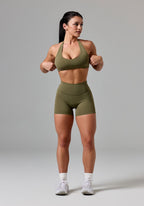 RecStretch™ Unbound Halter Sports Bra Everglades Sports Bras Paragon Fitwear 