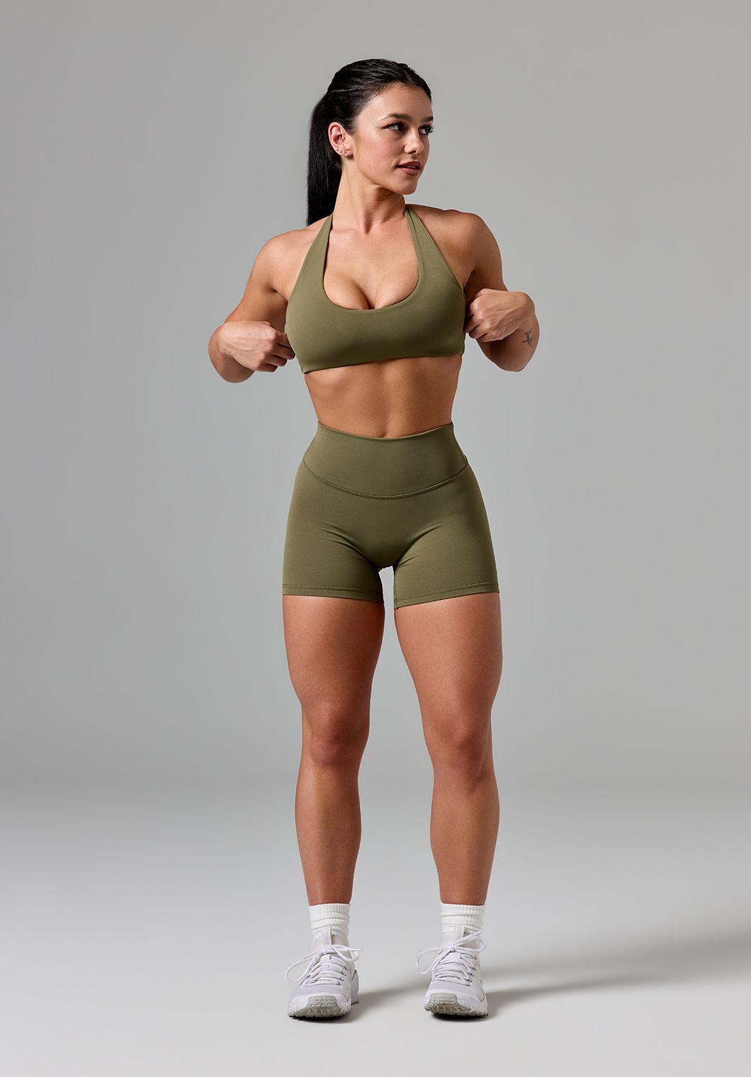 RecStretch™ Unbound Halter Sports Bra Everglades Sports Bras Paragon Fitwear 