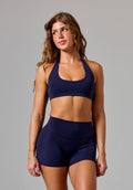 RecStretch™ Unbound Halter Sports Bra Ink Sports Bras Paragon Fitwear 