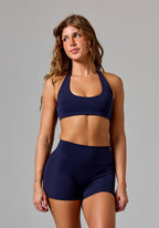 RecStretch™ Unbound Halter Sports Bra Ink Sports Bras Paragon Fitwear 