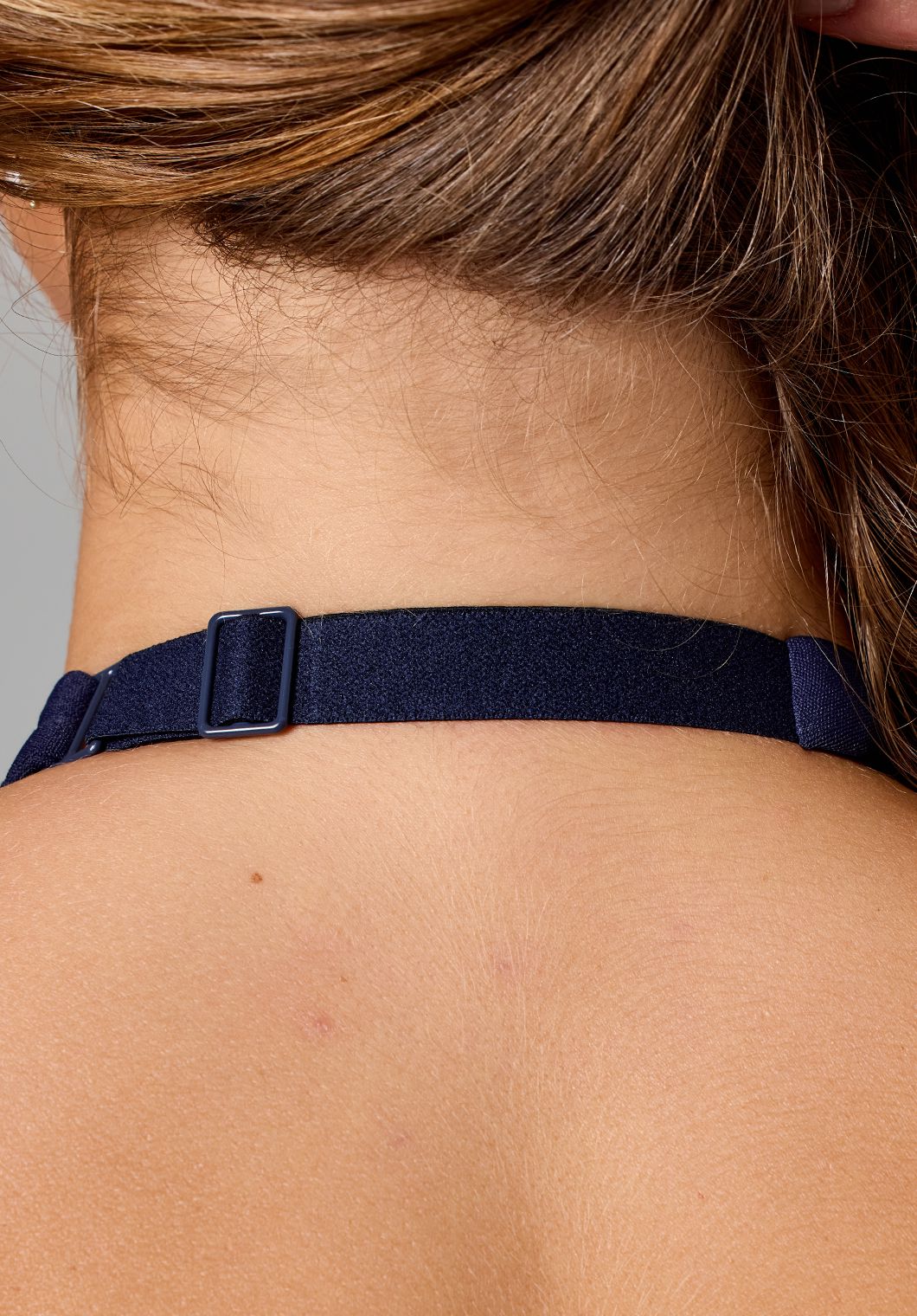 RecStretch™ Unbound Halter Sports Bra Ink Sports Bras Paragon Fitwear 