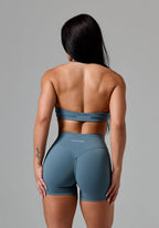RecStretch™ Unbound Halter Sports Bra Slate Sports Bras Paragon Fitwear 