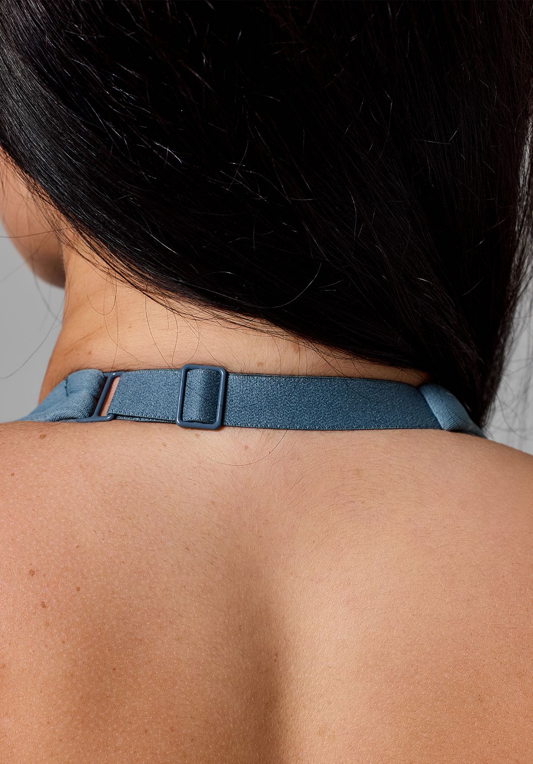RecStretch™ Unbound Halter Sports Bra Slate Sports Bras Paragon Fitwear 