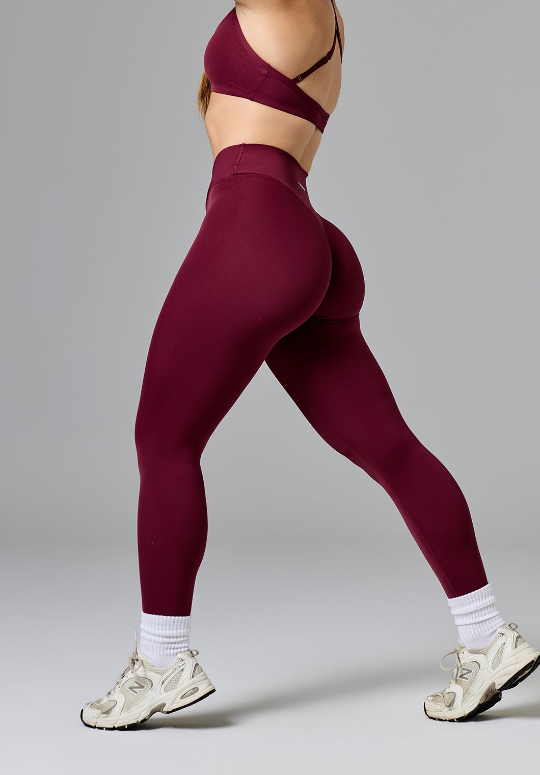 RecStretch™ V-Wrap Sculptseam® Plus Mid-Rise Legging PB&J Leggings/Joggers Paragon Fitwear 