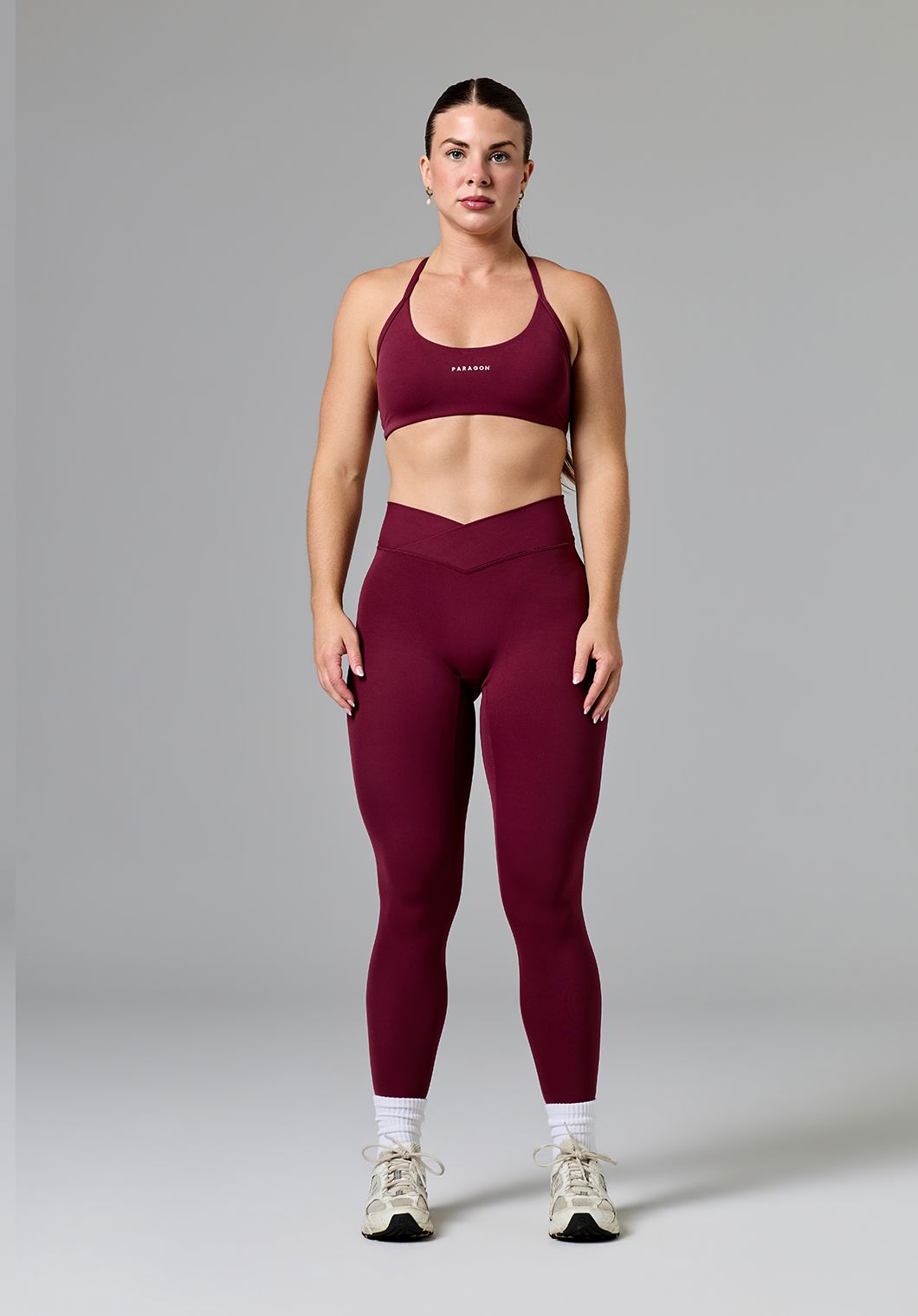 RecStretch™ V-Wrap Sculptseam® Plus Mid-Rise Legging PB&J Leggings/Joggers Paragon Fitwear 