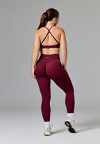 RecStretch™ V-Wrap Sculptseam® Plus Mid-Rise Legging PB&J Leggings/Joggers Paragon Fitwear 