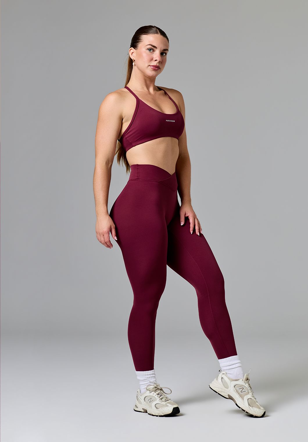 RecStretch™ V-Wrap Sculptseam® Plus Mid-Rise Legging PB&J Leggings/Joggers Paragon Fitwear 