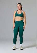 RecStretch™ V-Wrap Sculptseam® Plus Mid-Rise Legging Evergreen Leggings/Joggers Paragon Fitwear 